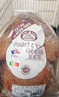 Poulet cuit fumé