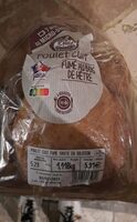 Poulet cuit fumé au bois de hêtre