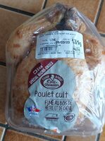 Poulet cuit fumé