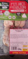 Petits farcis de poulet de ma région à la provençale