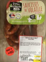 Saucisse de dinde en chapelet saveur chorizo