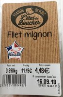 Filet mignon