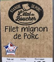 Filet mignon de porc