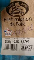 Filet Mignon D'e Porc