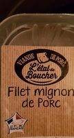 Filet mignon de porc