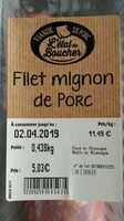 Filet mignon de porc