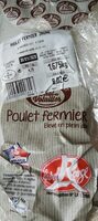 Poulet fermier élevé en plein air label rouge