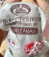 Poulet fermier l'Orléanais Label Rouge
