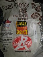 Poulet fermier label rouge