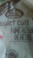 Poulet  cuit fumé  au bois  de hêtre