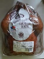 Poulet cuit fumé au bois de hêtre