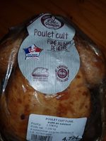 Poulet cuit fumé au bois de hêtre