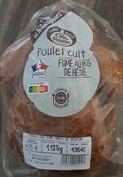 Poulet cuit fumé au bois de hêtre