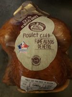 Poulet fumé cuit