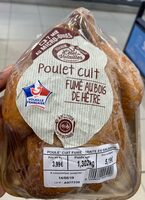 Poulet fumé cuit au bois de hêrre