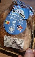 Poulet cuit fumé au bois de hêtre