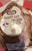 Poulet cuit au bois de hetre