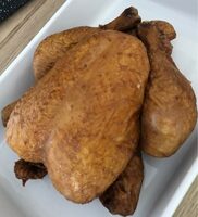 Poulet cuit fumé