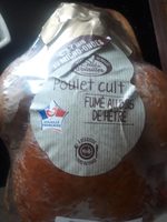 Poulet cuit fumé au bois de hêtre