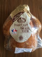 Poulet cuit -Fumé au bois de hêtre-