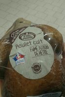 Poulet cuit fume au bois de hetres