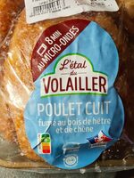 Poulet cuit fumé