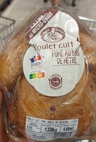 Poulet cuit fumé au bois de hêtre