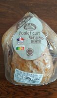 Poulet cuit fumé au bois de hêtre