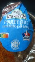 Poulet cuit fumé au bois de hêtre