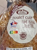 Poulet cuit fumé au bois de Hêtre