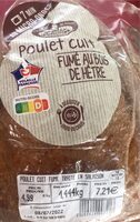 Poulet cuit fumé