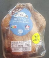 Poulet cuit fumé