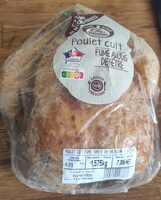 Poulet cuit fumé au bois de hêtre