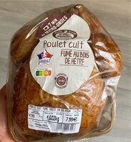 Poulet fumé cuit