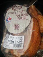 Poulet cuit fumé
