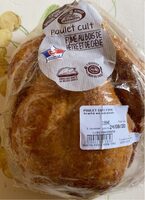 Poulet cuit fumé au bois deux êtres et de chaîne