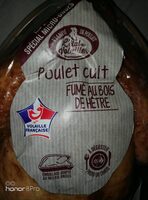 Poulet cuit fumé au bois de hêtre