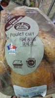 Poulet cuit fumé