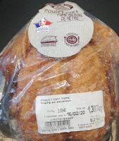 Poulet cuit fumé