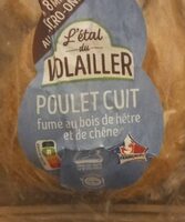 Poulet cuit fume