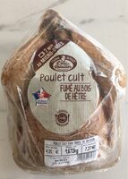 Poulet cuit fumé au bois de hetre