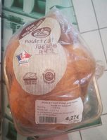 Poulet cuit fumé avec tarses