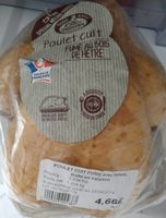 Poulet cuit fumé