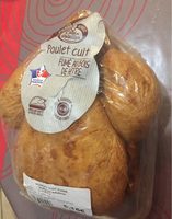 Poulet cuit fumé