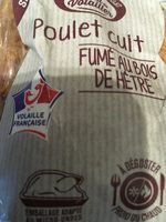 Poulet cuit fumé au bois de hêtre