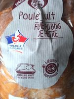 Poulet cuit fumé au bois de hêtre