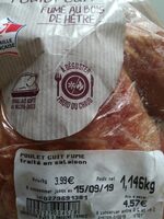 Poulet fumé
