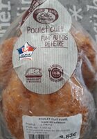 Poulet cuit fumé