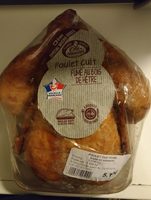 Poulet cuit fumé au bois de hêtre