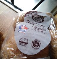 Poulet cuit fumé au bois de hêtre